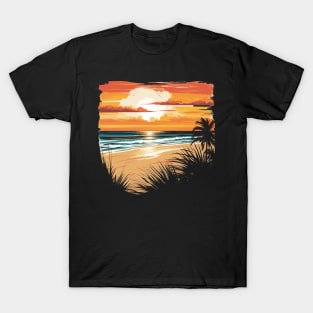 Sun Rise Beach T-Shirt